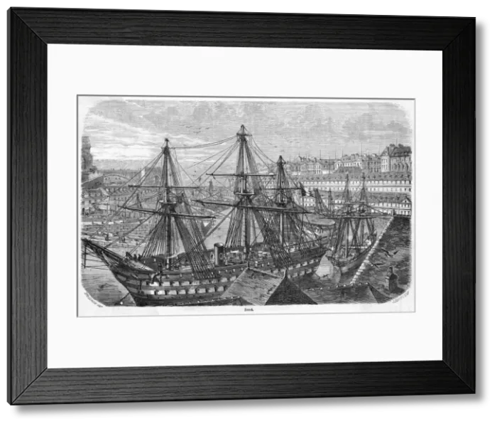 Framed Print : France Brest Framed Print : France Brest