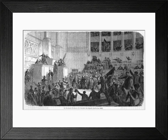 Framed Print : Duchesse D orleans Framed Print : Duchesse D orleans