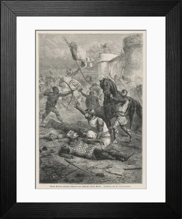 Framed Print : Robert II De Normandie Framed Print : Robert II De Normandie