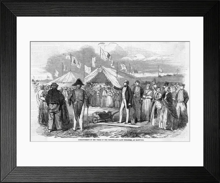 Framed Print : Reclaiming Land Framed Print : Reclaiming Land