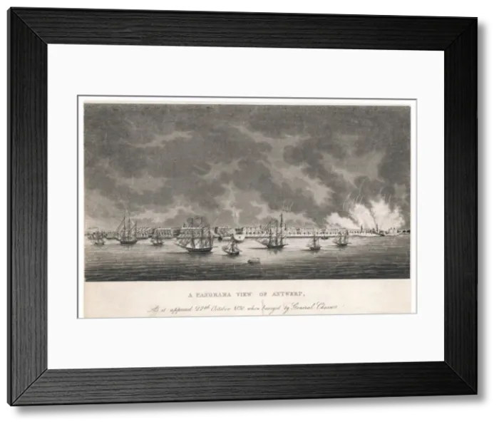 Framed Print : Antwerp Besieged Framed Print : Antwerp Besieged