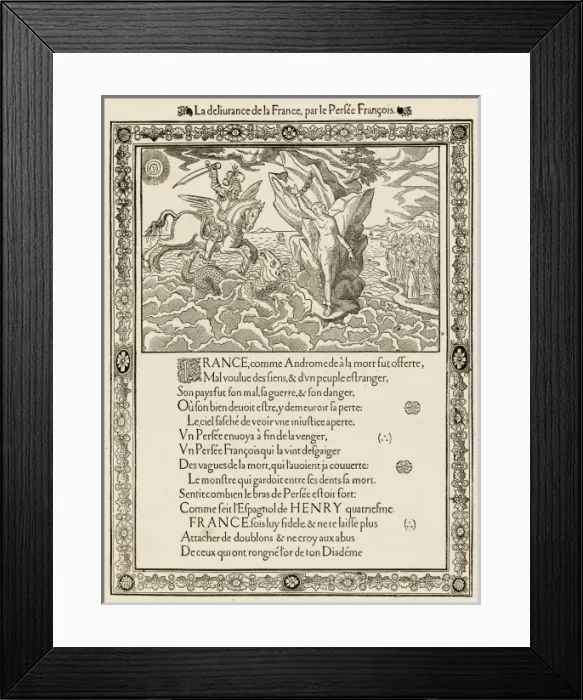 Framed Print : Henri IV Allegory Framed Print : Henri IV Allegory