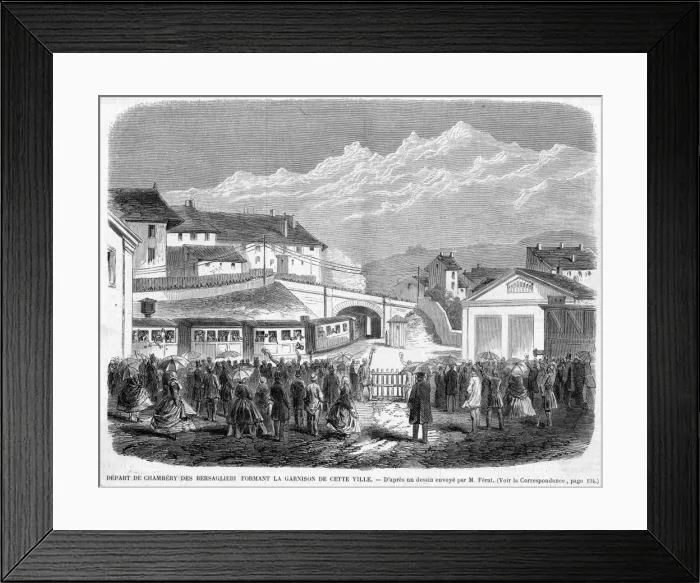 Framed Print : Nice and Savoie Framed Print : Nice and Savoie