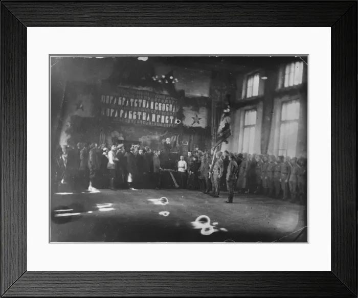 Framed Print : Lenin and Soldiers Framed Print : Lenin and Soldiers