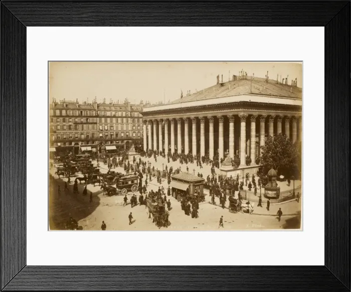 Framed Print : Paris LA Bourse Framed Print : Paris LA Bourse