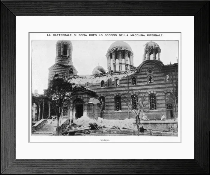 Framed Print : Terrorism in Sofia Framed Print : Terrorism in Sofia