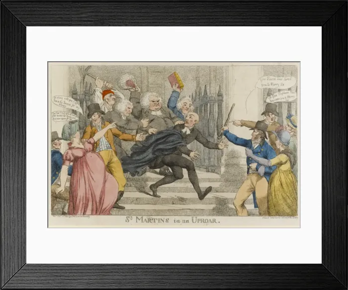 Framed Print : St. Martins in an Uproar Framed Print : St. Martins in an Uproar