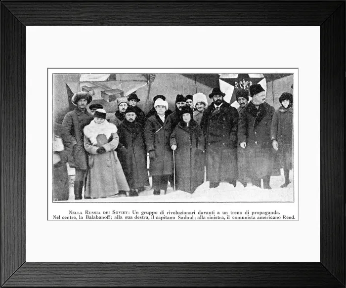 Framed Print : Propaganda Train Framed Print : Propaganda Train