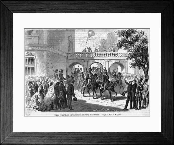 Framed Print : Fetes at Warsaw Framed Print : Fetes at Warsaw