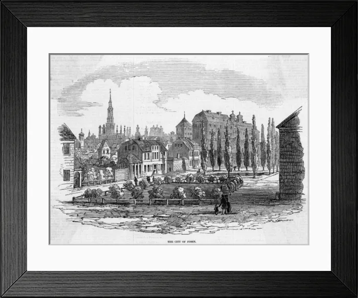 Framed Print : Poland Posen Framed Print : Poland Posen