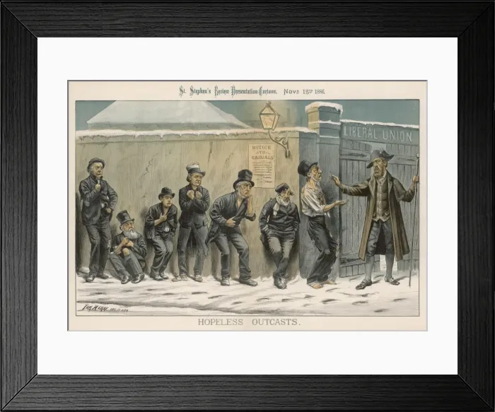 Framed Print : Gladstone out in Cold Framed Print : Gladstone out in Cold