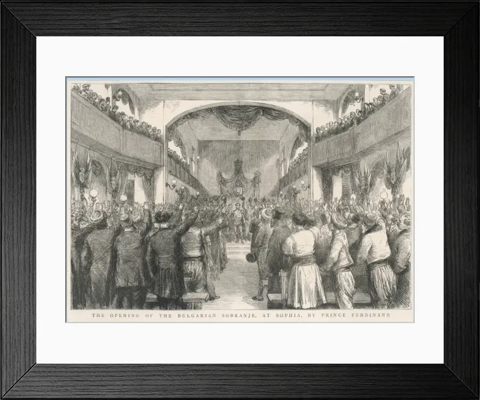 Framed Print : Ferdinand at Sofia Framed Print : Ferdinand at Sofia