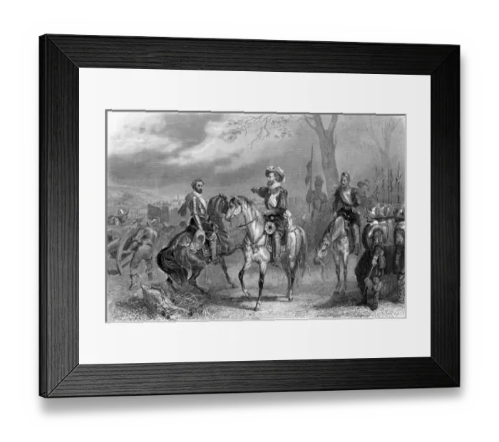 Framed Print : Henri IV before Paris Framed Print : Henri IV before Paris