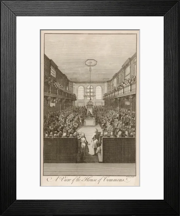 Framed Print : Commons 18th Century Framed Print : Commons 18th Century