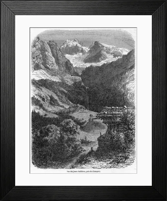 Framed Print : Tours Saillieres Framed Print : Tours Saillieres