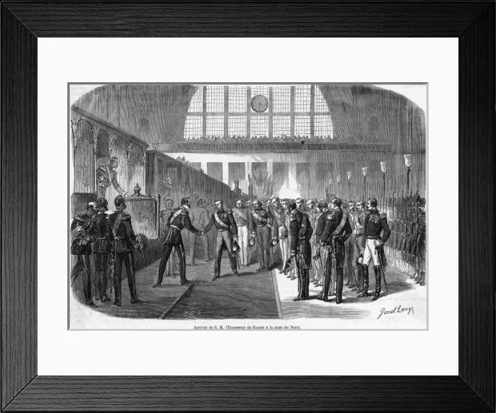 Framed Print : Tsar Visits - 2 Framed Print : Tsar Visits - 2