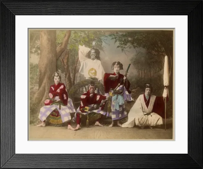 Framed Print : Japanese actors Framed Print : Japanese actors