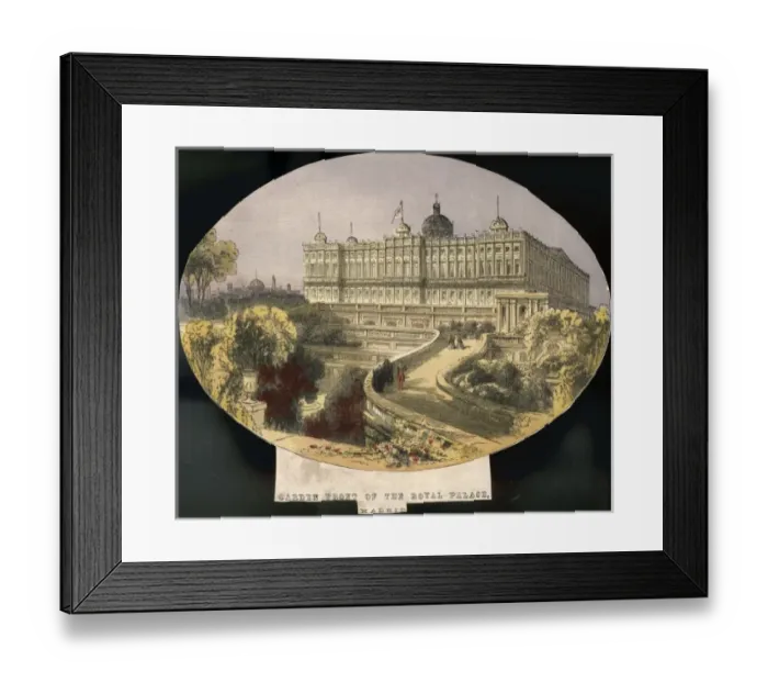 Framed Print : Madrid Palace Framed Print : Madrid Palace