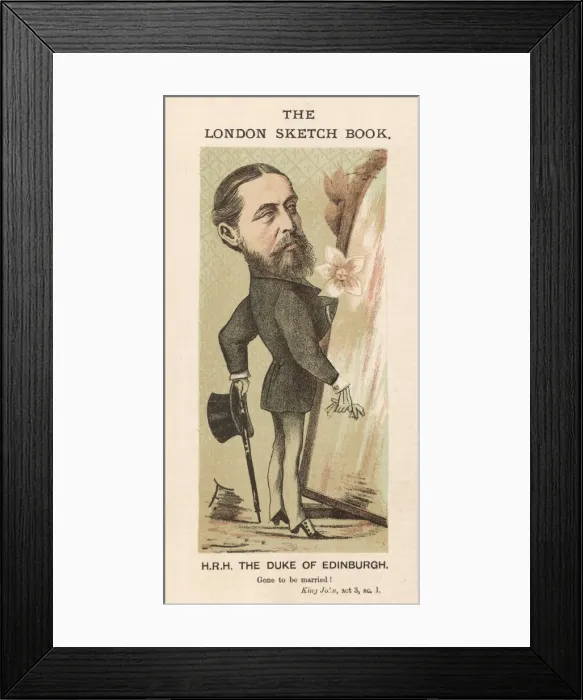 Framed Print : Alfred Duke Ednburgh Framed Print : Alfred Duke Ednburgh