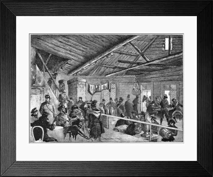 Framed Print : Russian Guards Framed Print : Russian Guards