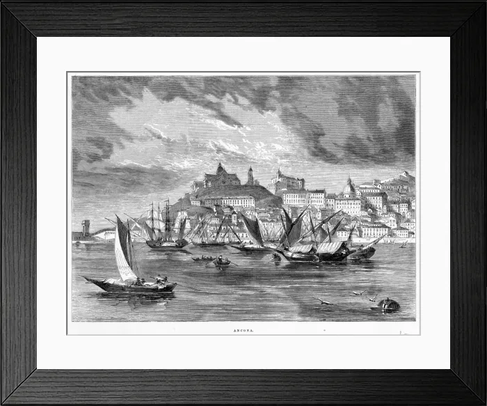 Framed Print : Italy Ancona Framed Print : Italy Ancona