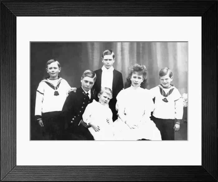 Framed Print : Children of George V Framed Print : Children of George V