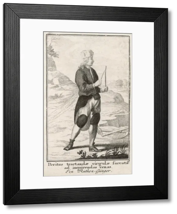Framed Print : German Dowser Framed Print : German Dowser