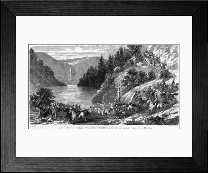 Framed Print : Carl XV Traveling Framed Print : Carl XV Traveling