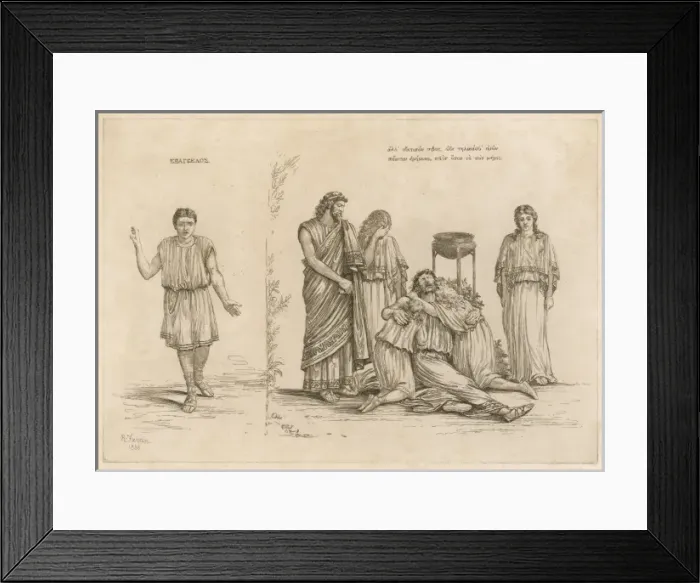 Framed Print : Oedipus Tyrannus 5 Framed Print : Oedipus Tyrannus 5