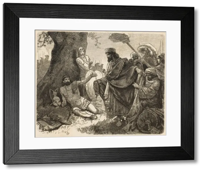 Framed Print : Agesilaus & Persian Framed Print : Agesilaus & Persian