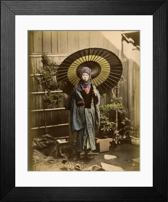 Framed Print : Japanese lady Framed Print : Japanese lady