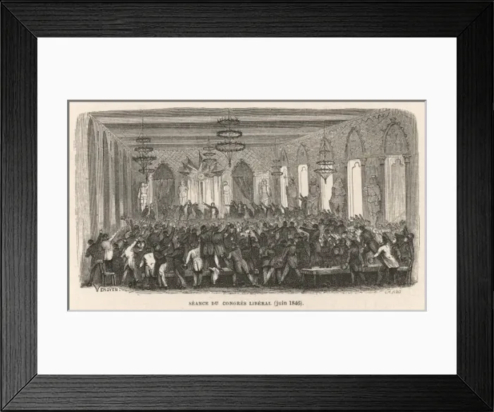 Framed Print : Liberal Congress Framed Print : Liberal Congress