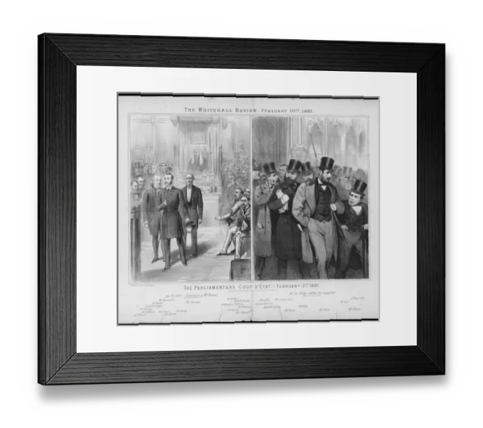 Framed Print : Parnell Expelled Framed Print : Parnell Expelled