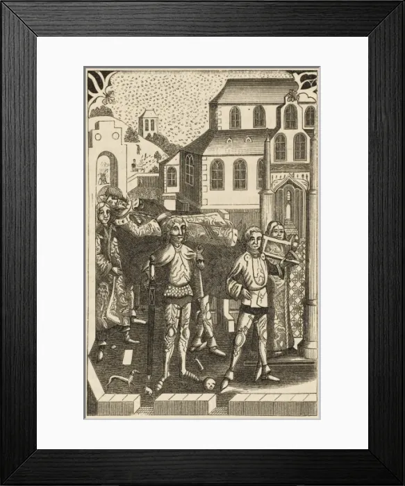 Framed Print : Death of Eric IX Framed Print : Death of Eric IX