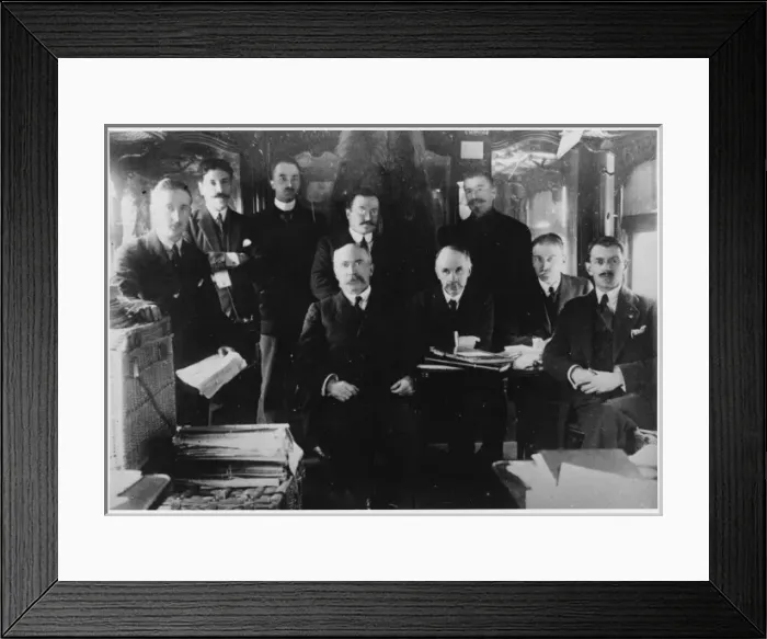 Framed Print : French Embassy Staff Framed Print : French Embassy Staff