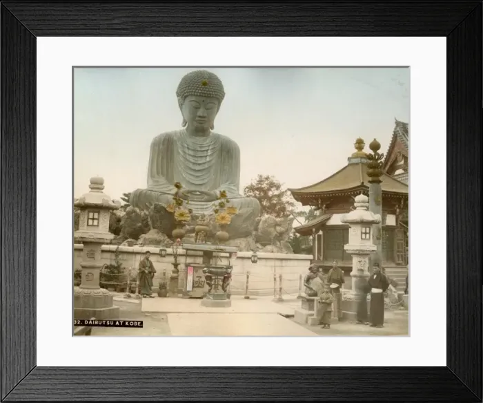 Framed Print : Daibutsu at Kobe Framed Print : Daibutsu at Kobe