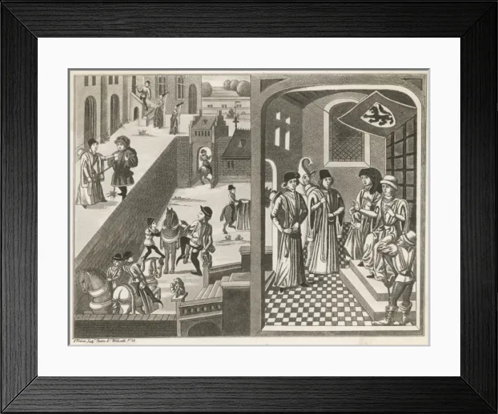 Framed Print : Uprising at Ghent - 1
