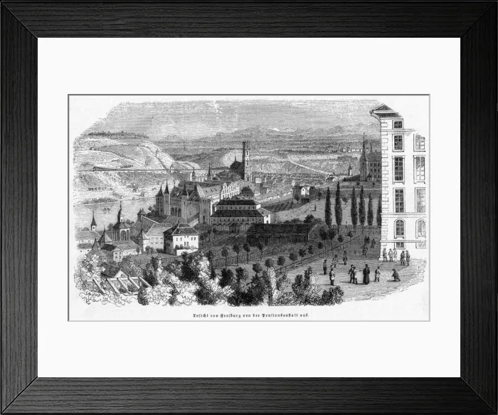 Framed Print : Freiburg Im Breisgau Framed Print : Freiburg Im Breisgau