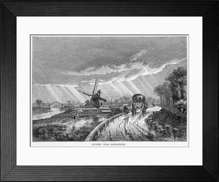 Framed Print : Netherlands Scenery Framed Print : Netherlands Scenery