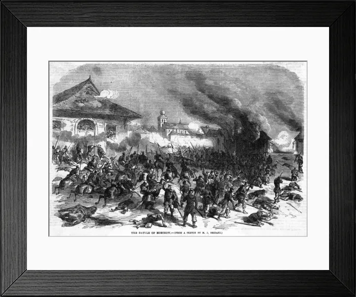 Framed Print : Battle of Miechow Framed Print : Battle of Miechow