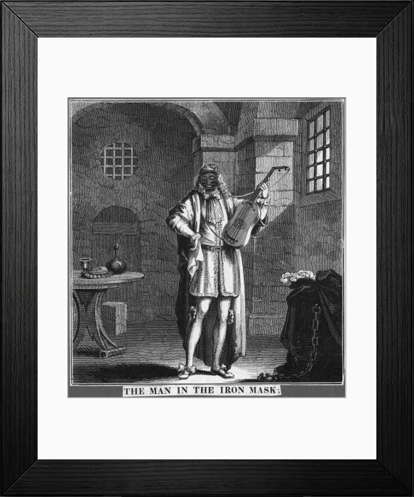 Framed Print : Man in the Iron Mask Framed Print : Man in the Iron Mask