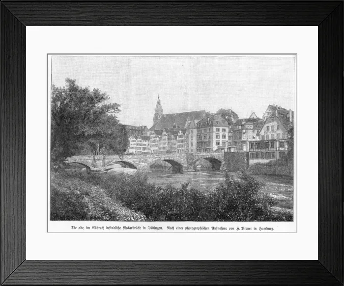 Framed Print : Germany Tubingen Framed Print : Germany Tubingen