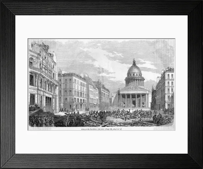 Framed Print : Fighting at Pantheon Framed Print : Fighting at Pantheon