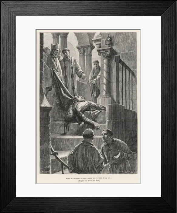 Framed Print : Count of Flanders Framed Print : Count of Flanders