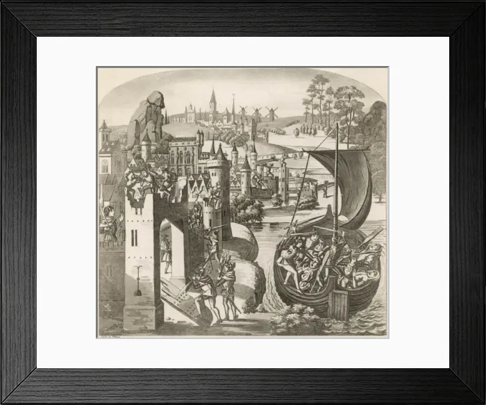 Framed Print : Uprising at Ghent - 5 Framed Print : Uprising at Ghent - 5