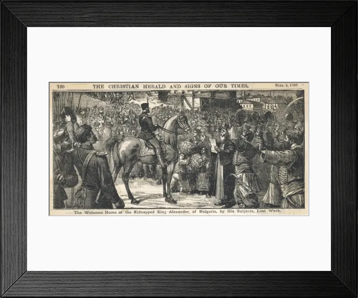 Framed Print : Alexander Deposed 5