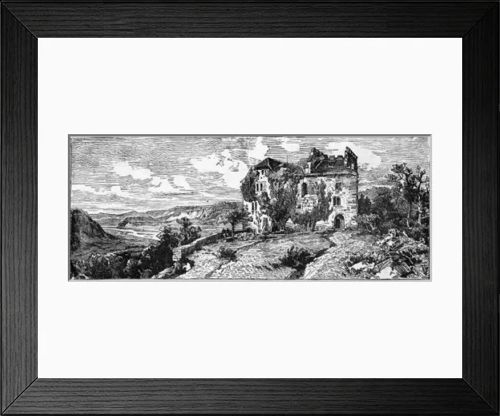 Framed Print : Hapsburg Schloss Framed Print : Hapsburg Schloss