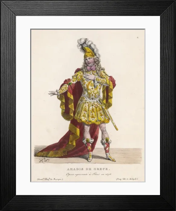Framed Print : Opera Amadis De Grece Framed Print : Opera Amadis De Grece