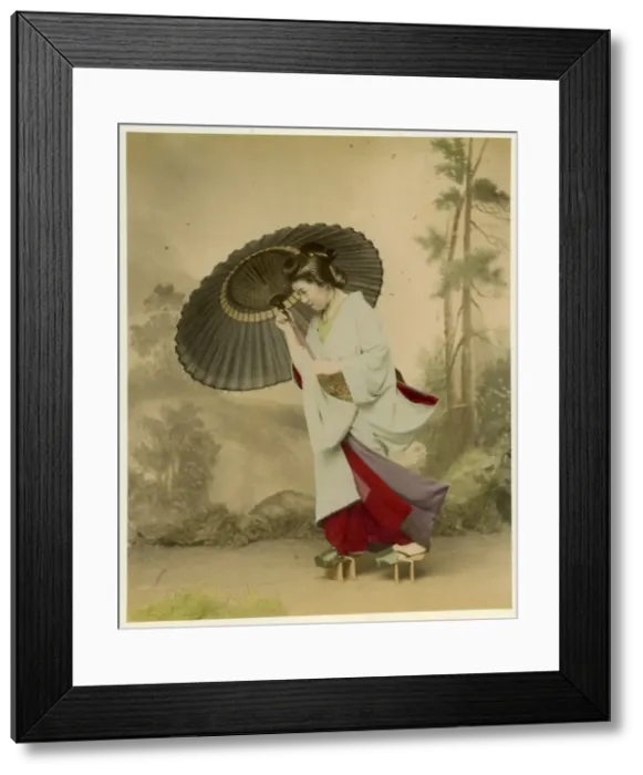 Framed Print : Japanese lady Framed Print : Japanese lady
