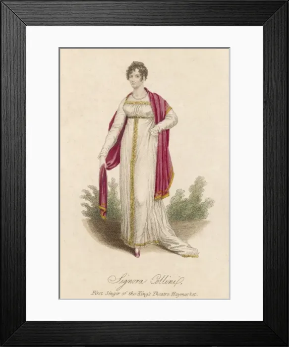Framed Print : Signora Collini Framed Print : Signora Collini